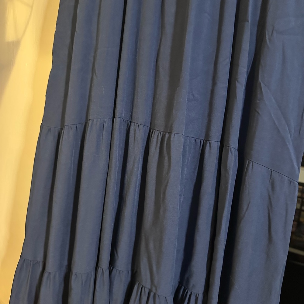 Knox Rose Deep Blue Tiered Maxi, size XXL NWT - Picture 4 of 6